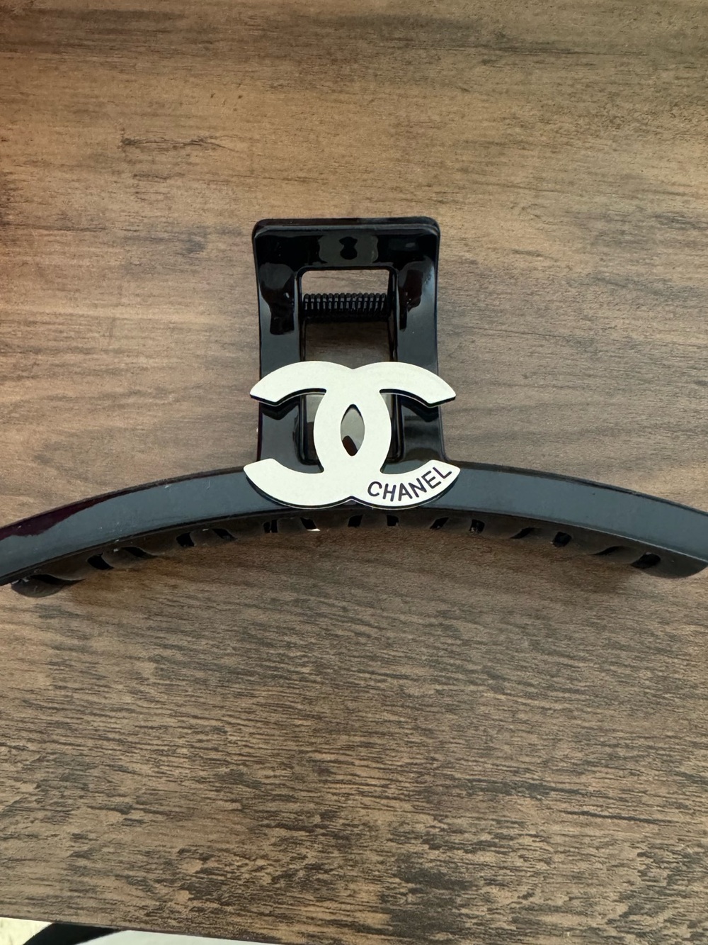 NWT Designer Hair Claw/Clip with CC Emblem